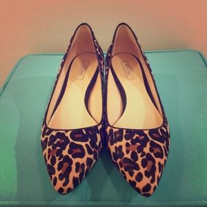 Cole Haan Leopard Print Wedges - 8 1/2